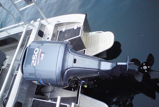Test av Anytec 750SP med Yamaha F250 hk